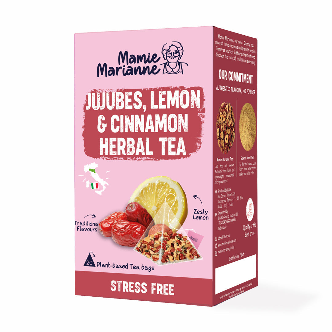 Jujube, Lemon, & Cinnamon Herbal Tea