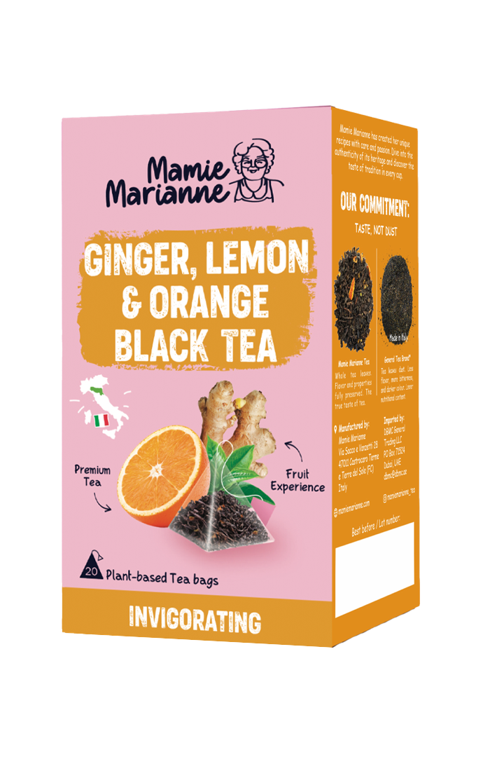 Ginger, Lemon, & Orange Black Tea